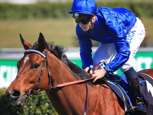 It's Somewhat ridden by James McDonald wins race 3 during Epsom day at Royal Randwick. pic Mark Evans