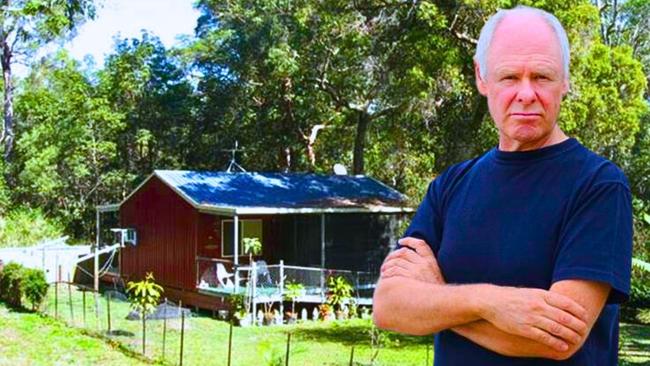 Russell Island investment property owner Paul Herman outside his rental property at Shandoss Ave, Russell Island. Pictures: Contributed