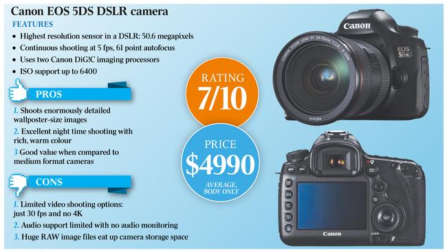 Canon EOS 5DS DSLR camera