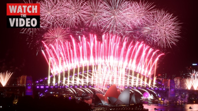 Highlights from New Years Eve 2020 Sydney fireworks