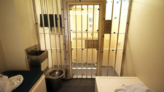 Inside one of the prison cells in Cooma prison. Picture: Gary Ramage