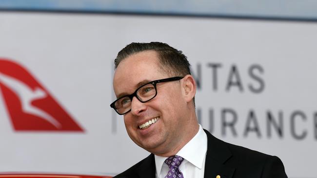 Qantas CEO Alan Joyce has indicated the current pandemic will be the last crisis through which he guides the airline. Picture: AAP