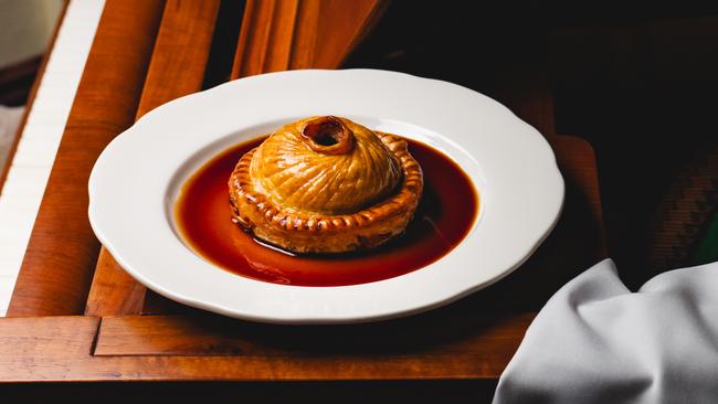 The beef cheek bourguignon pithivier at Naldam House. Picture: Dexter Kim