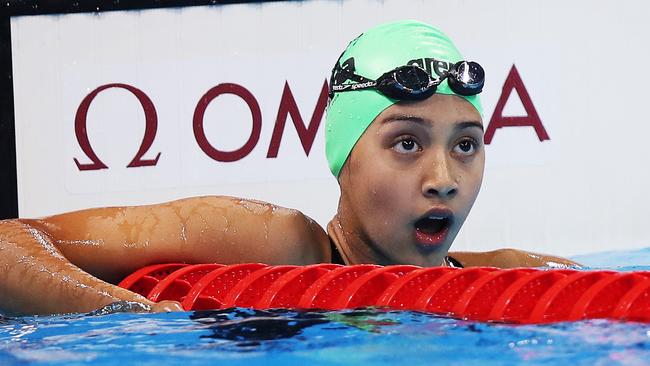 Nepalese swimmer Gaurika Singh.