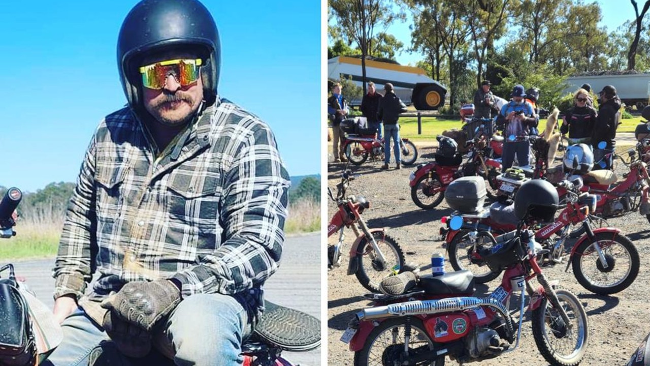 Kyle Large is participating in the Postie Bikie Safari for the second year in a row. Picture: Contributed.