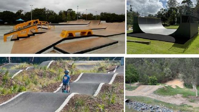 The Gold Coast will consider building two new super skate parks. Here are some examples provided in a report on facilities.