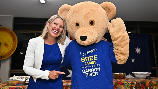 The Labor party has won Barron River at 10 of the last 12 elections with Ms James bucking the trend again on Saturday night. Picture Emily Barker.