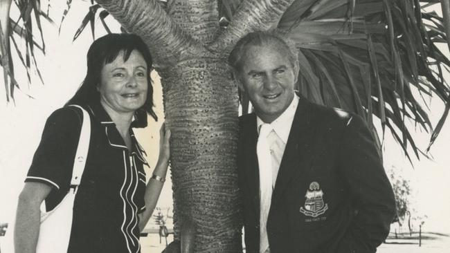 Jeannine (Jenny) Neumann OAM with her husband Robert Neumann.