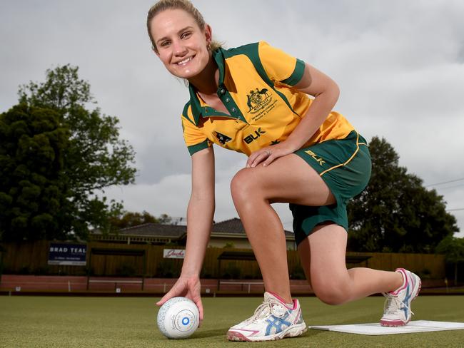 Sunbury bowler Carla Krizanic is representing Australia at the World Bowling Championships in Christchurch, NZ which begin at the end of the month. Picture: Kylie Else