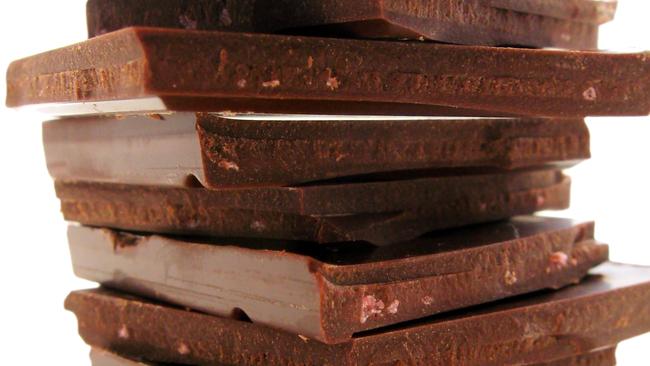 Undated : Chocolate Block Stock Image For Go