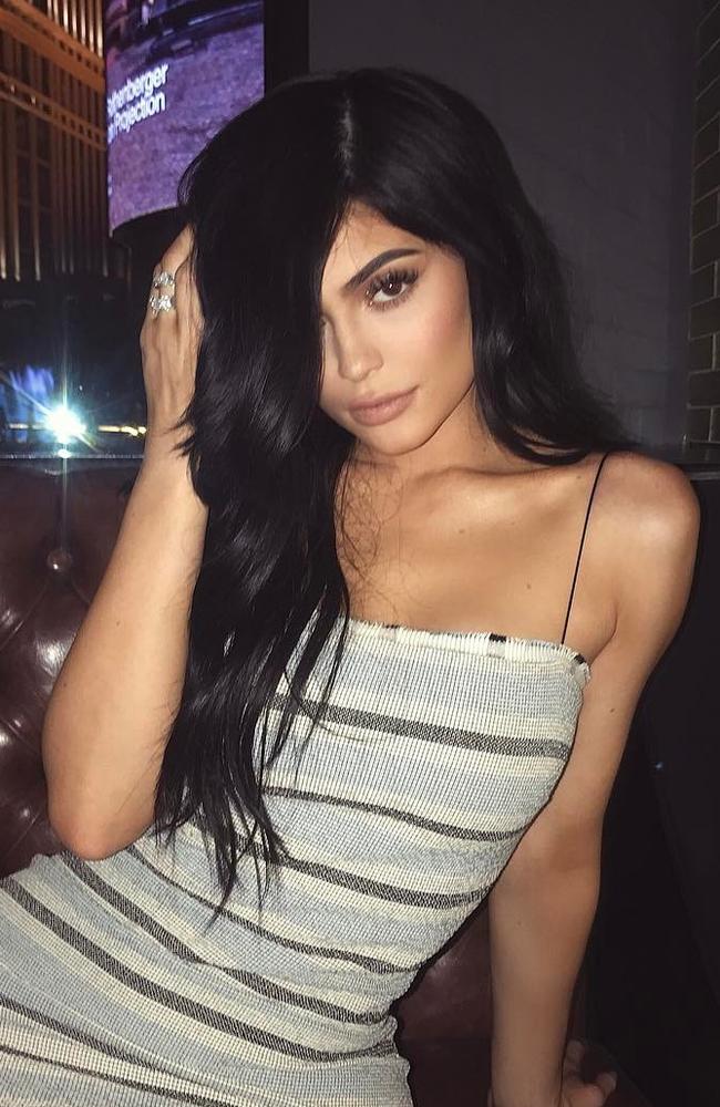 Kylie Jenner has shared a rare peek inside her lavish $56 million Los Angeles home. Picture: Instagram/Kylie Jenner