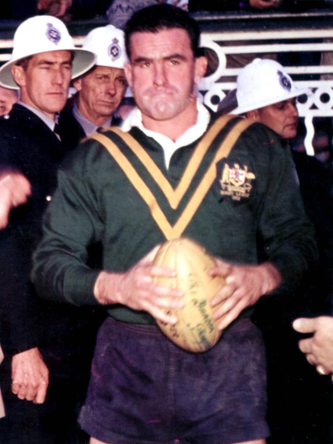 Brothers and Australian rugby league captain, Brian Davies.