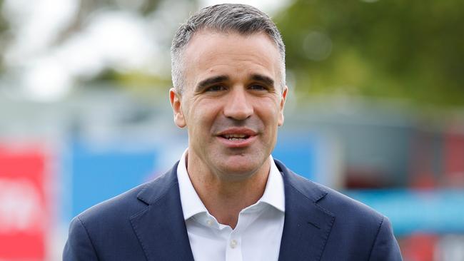 Premier Peter Malinauskas says increasing supply is the biggest thing the government can do to address South Australia’s housing crisis. Picture: Dylan Burns/AFL Photos via Getty Images