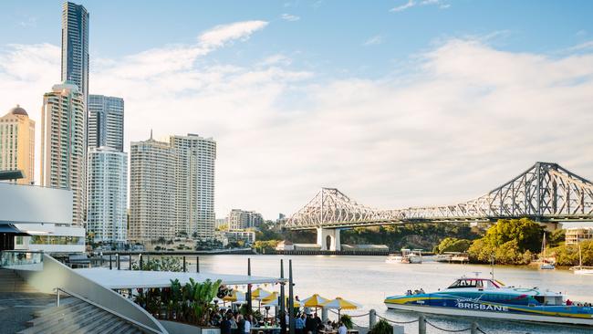 Plenty of billion-dollar deals have been made sitting at Eagle St Pier. Picture: Brisbane Marketing