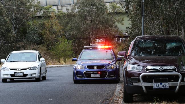 Victoria Police will alert drivers to speed cameras by flashing their lights as part of industrial action from Sunday. Picture: Ian Currie