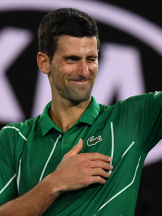 Novak Djokovic. Picture: AFP