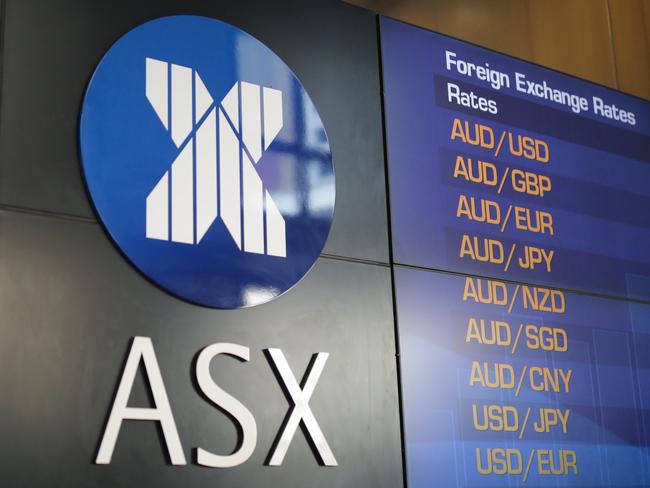 SYDNEY, AUSTRALIA - NewsWire Photos MARCH 09, 2021 - The Australian Securities Exchange (ASX) display in Sydney.Picture: NCA NewsWire / Christian Gilles