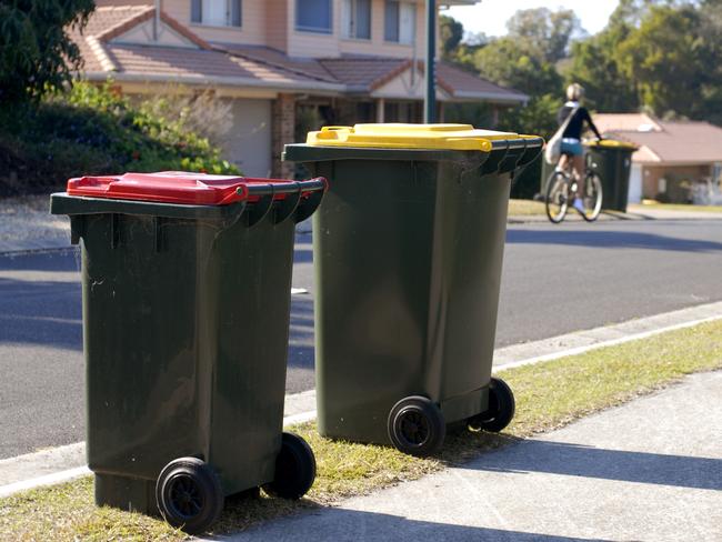 Alaban and his next door neighbour’s falling out occurred over where their rubbish bins were put out each week. (File image)