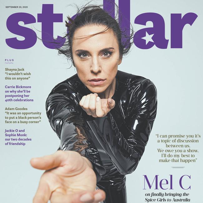 Melanie Chisholm stars on the cover of this Sunday’s Stellar.