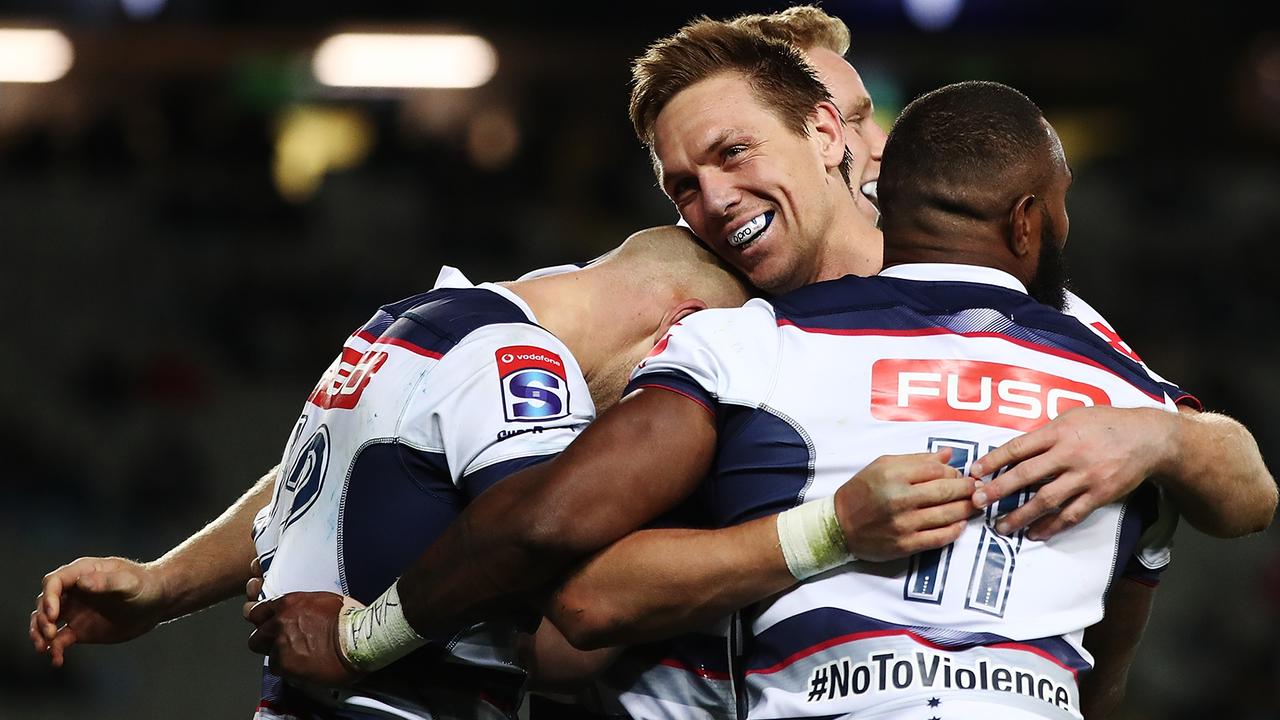 The Rebels beat the Blues to snap a three year Australian drought in New Zealand.