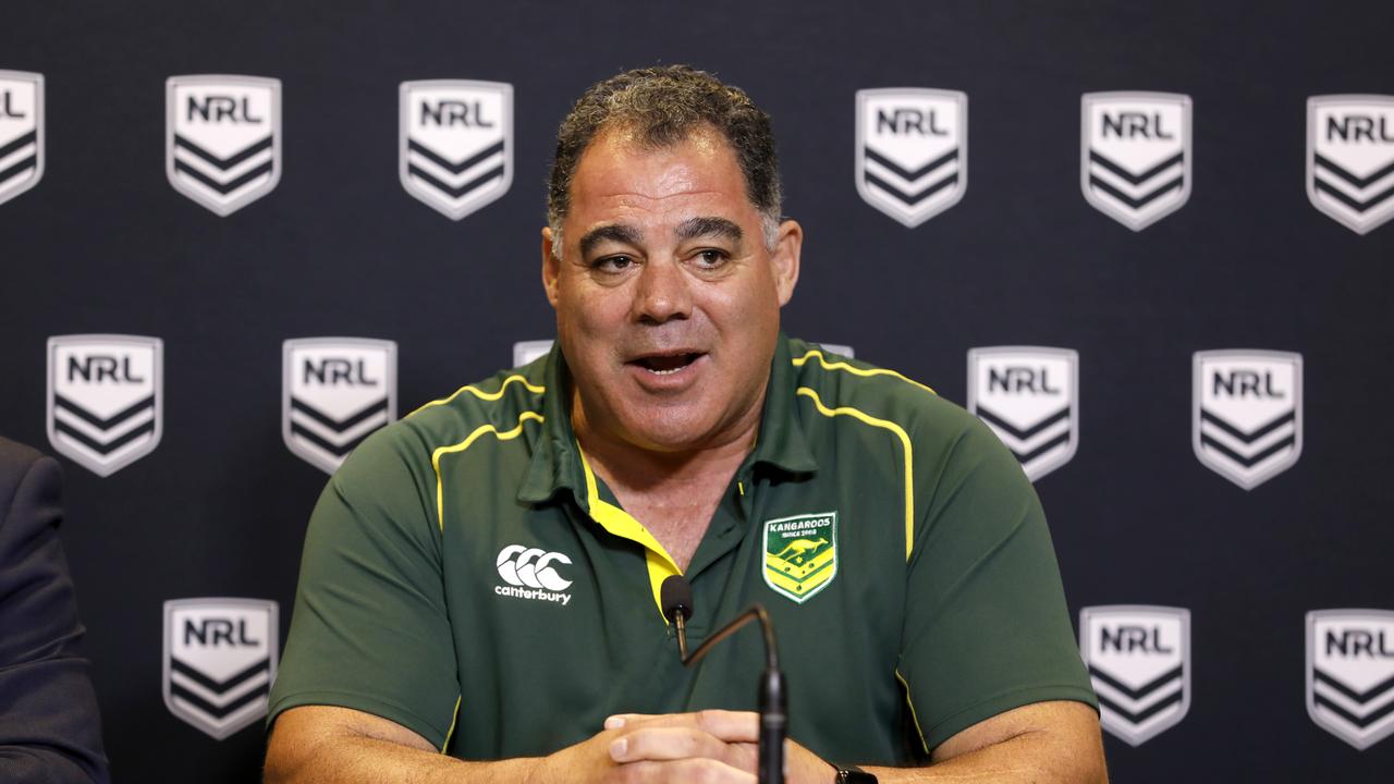 Meninga had some surprise thoughts on how the Blues should line up in Origin III. Picture: AAP