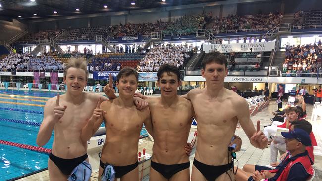 Brisbane Grammar School enjoyed a 16 years relay win.