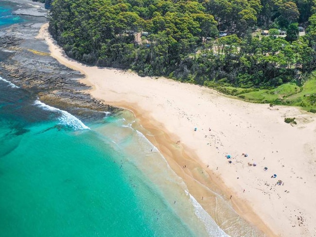 Pebbly Beach is a beautiful site 50km outside Coffs Harbour.