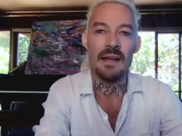 Silverchair frontman Daniel Johns had admitted himself back into rehab. Picture: Network 10