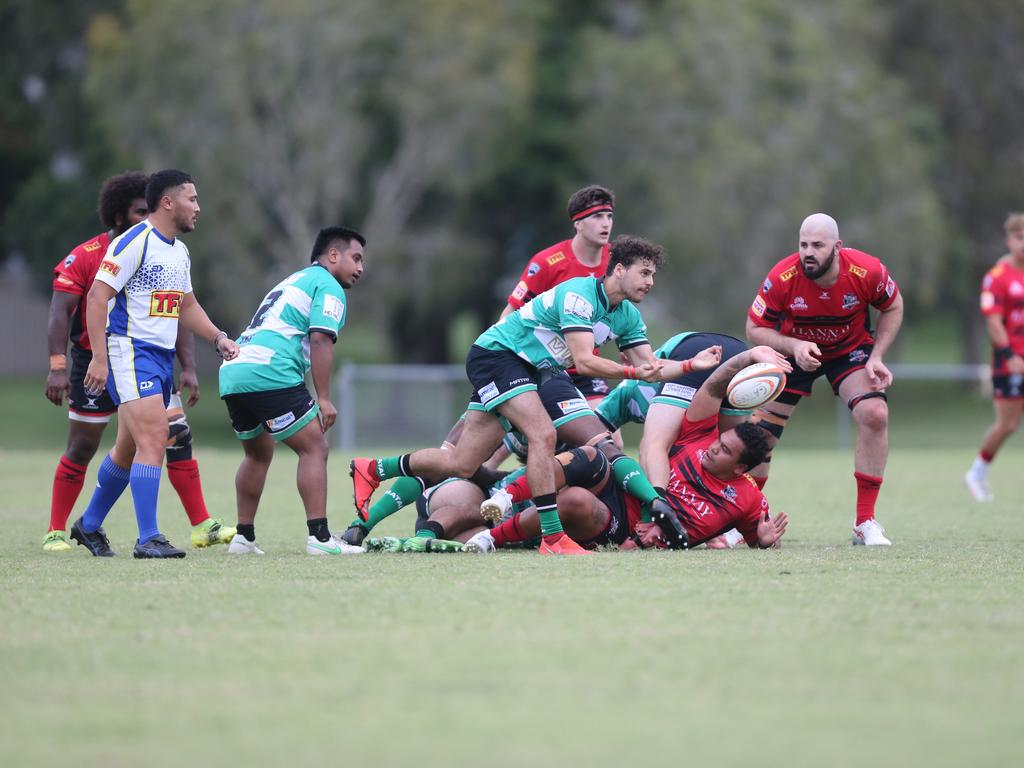 PBC Allygators vs. Colleges Knights. 20April 2024 Currumbin Picture by Richard Gosling