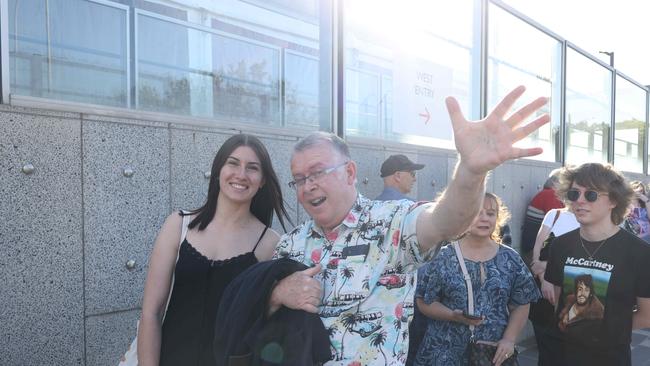 Paul McCartney fans at the Got Back Tour at the Adelaide Entertainment Centre, October 18. Picture: Kelly Barnes
