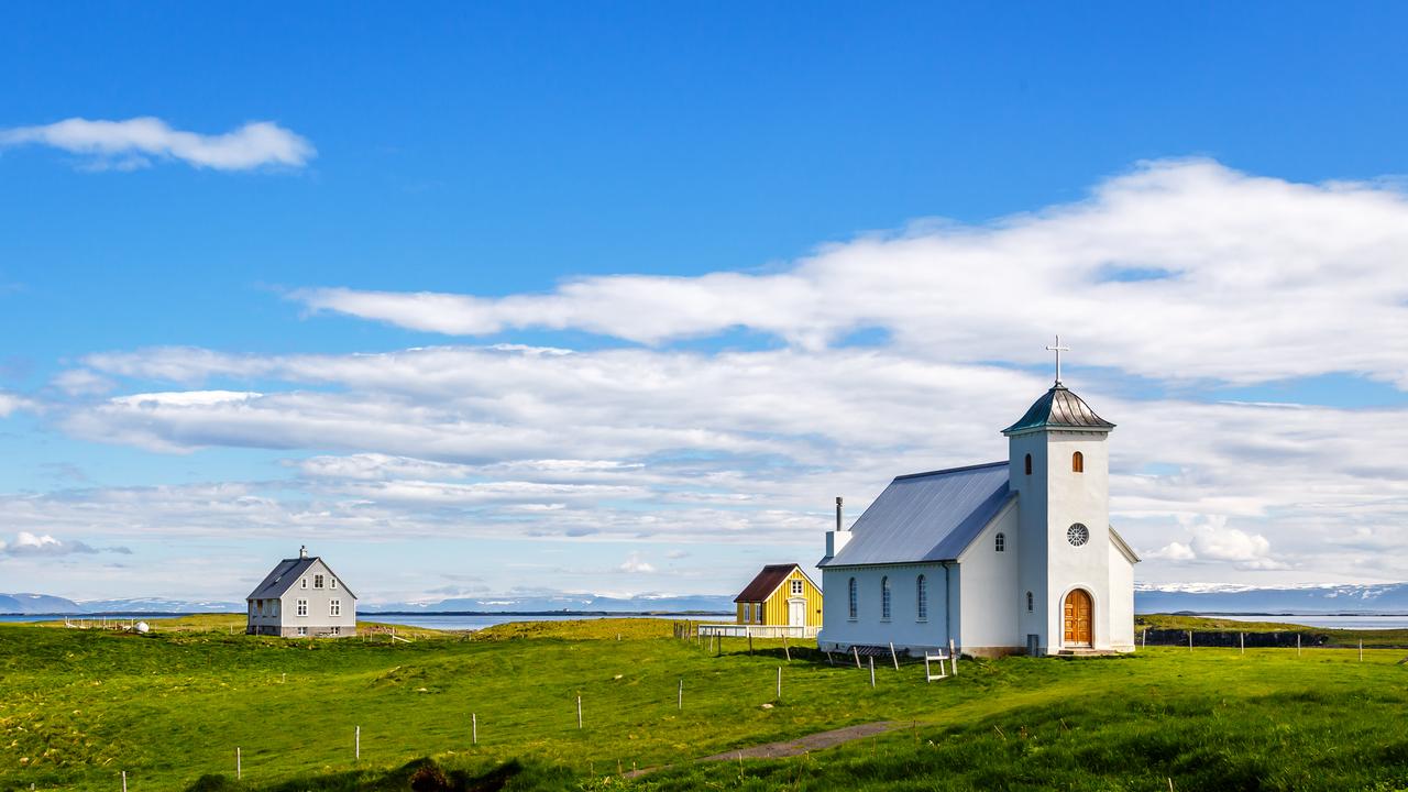 The tiny island of Flatey, with a permanent population of six, has been named the top island in the world by Big 7 Travel. Picture: iStock