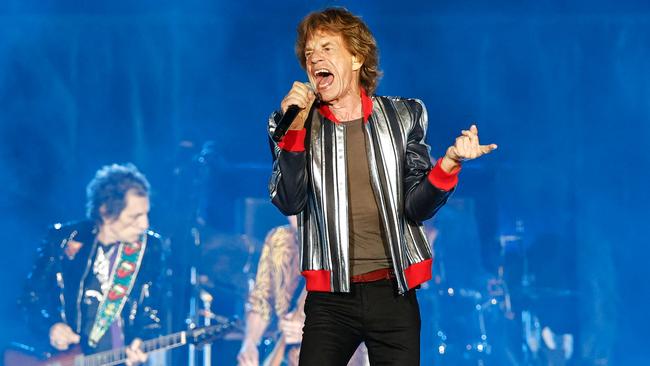 Mick Jagger on stage in St Louis, Missouri, last month. Picture: AFP