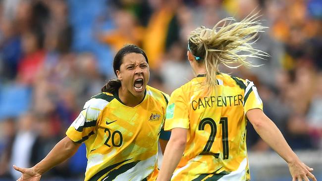 Sporting chiefs believe the women’s tournament would be the perfect opportunity to aim high and launch a push for the men’s World Cup in 2034. Picture: Getty Images