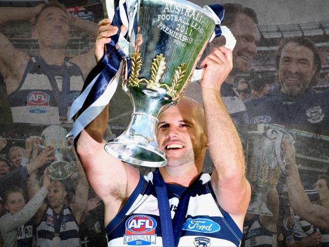 Geelong dynasty feature AFL art