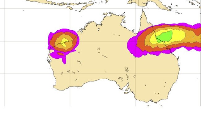 Extreme weather is forecast to plague the Queensland coast. Picture: Supplied