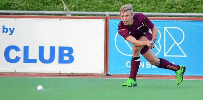 GOOD FORM: Jacob Anderson (left) and Sean Gibbs’ Queensland side is undefeated at the national championships in Canberra. Picture: Contributed