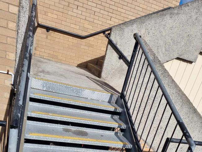 The Seniors Club held every week at St Vasilios Church community hall in Brunswick West has seen a decline in enrolment as the elderly are unable to climb the stairs, Ms Raptis says. Picture: supplied.