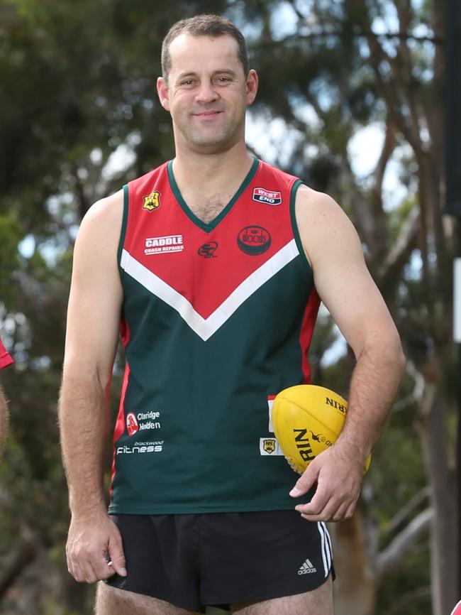 Blackwood ruckman Lucas Herbert. Picture: Dean Martin