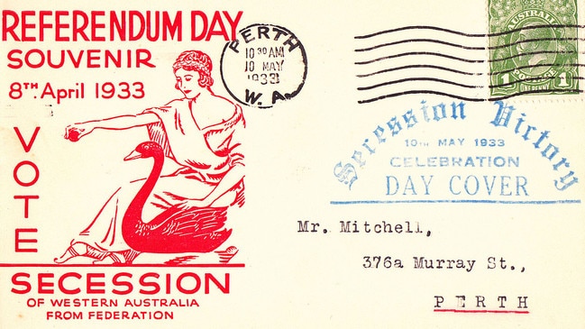 A souvenir postcard from 1933.