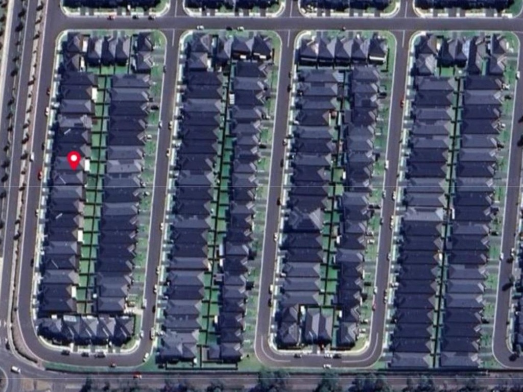 ‘Just about every roof in western Sydney is black.’ Picture: Google Maps