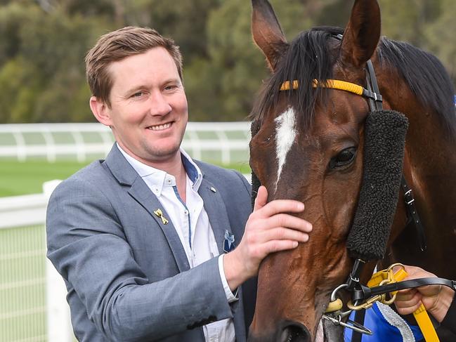 Trainer Ryan Balfour. Picture: Brett Holburt/Racing Photos via Getty Images