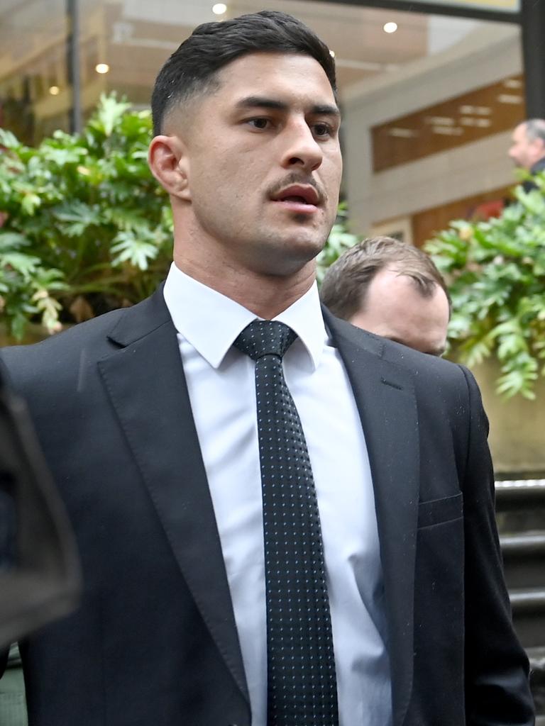 Dylan Brown leaves court. Picture: NCA NewsWire/Jeremy Piper