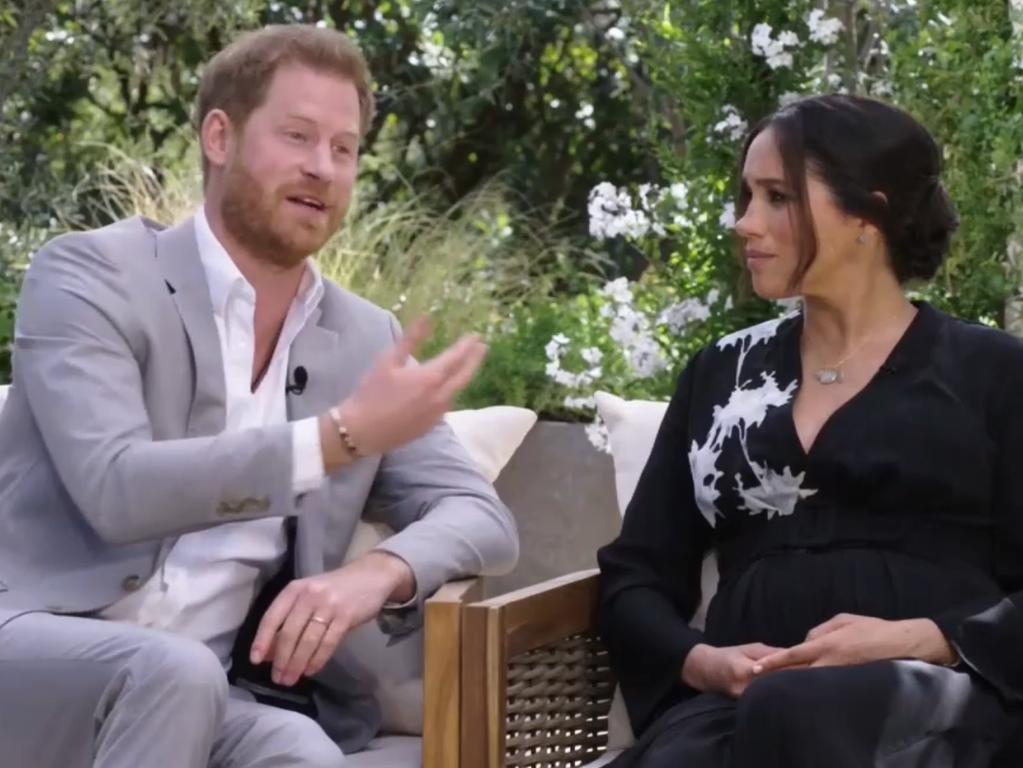 Prince Harry and Meghan Markle. Picture: Supplied