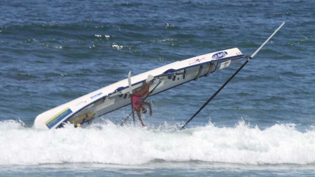 Flipping heck Photo series shows Peter s surf boat soaring The