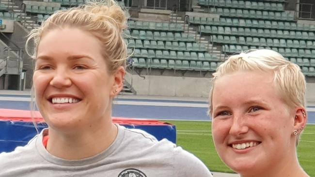 NSW All Schools thrower inspired by famous Australian idol