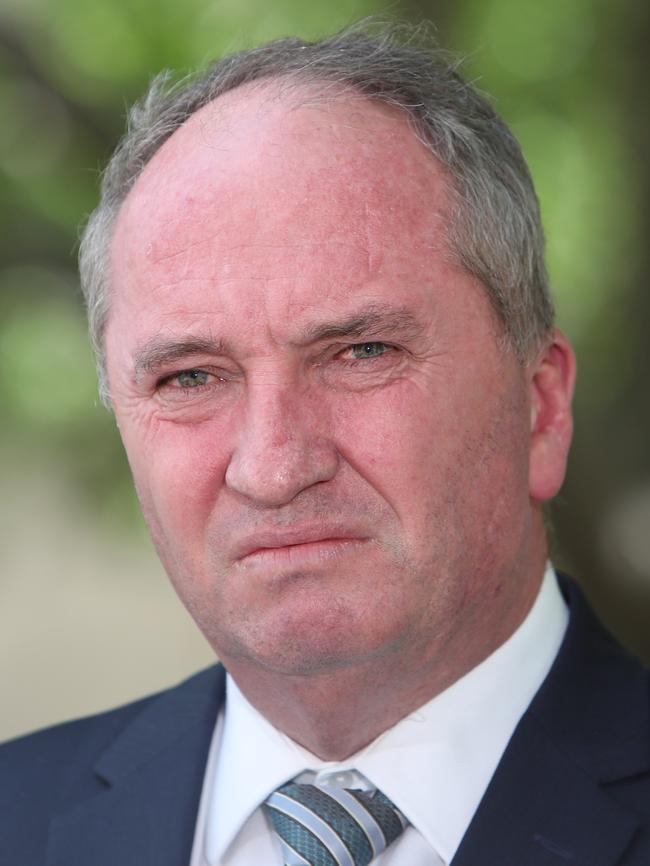 Barnaby Joyce has praised Woolies for their move and urges others to follow. Picture: Kym Smith