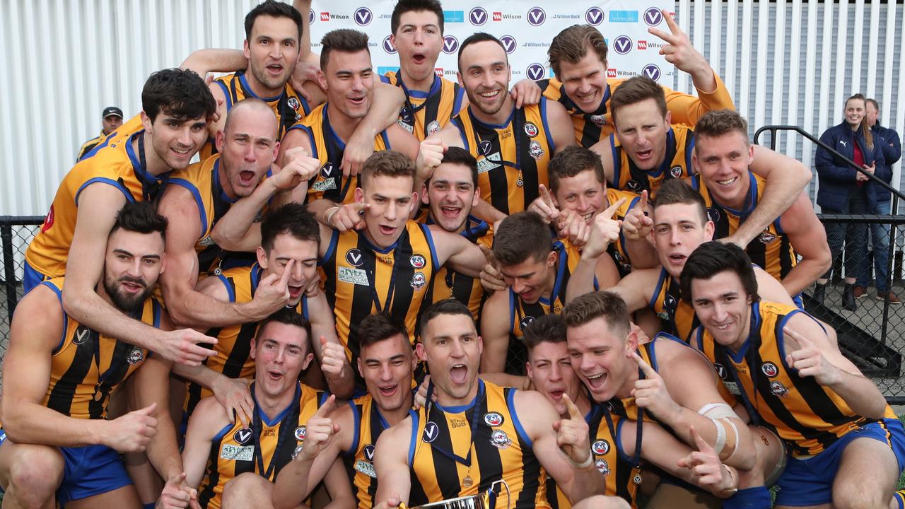 VAFA Premier B Grand Final: St Bernards Hammers Old Carey By 83 Points ...