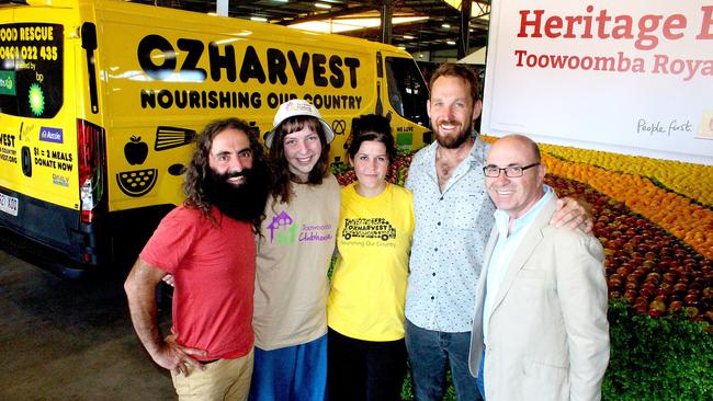 TOO-GOOD: Here’s a list of 21 Toowoomba charities and organisations you can get behind this year. Photo: Back in 2018 Heritage Bank celebrated its history with a fruit and vegetable display at the Toowoomba Royal Show and distributed the food to people in need, with the help of Toowoomba Clubhouse and OzHarvest.