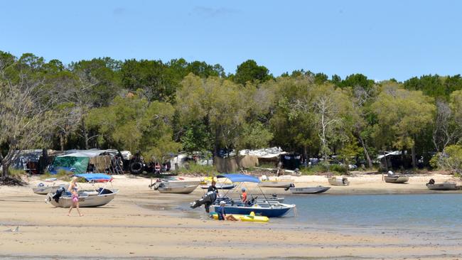 FIVE STAR BEACH CAMPING:   Inskip Point for a great camping destination in your own backyard.  Photo Tanya Easterby / The Gympie Times