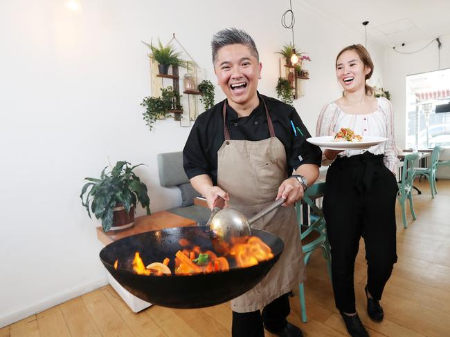 Tuan and Kim Nguyen at Ngon in Paddington. Pics Tara Croser.